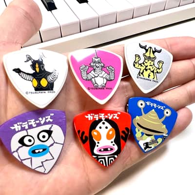Fernandes Ultraman Monster & Garamones Guitar Picks 6pcs Made in Japan image 2