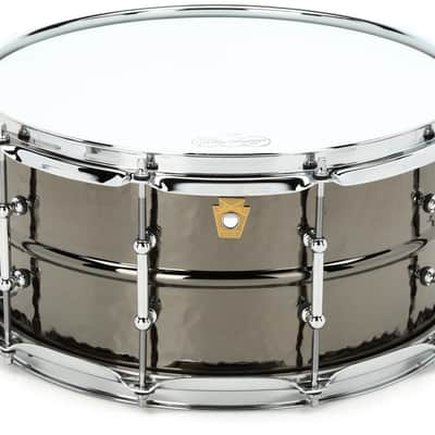 Ludwig Black Beauty Snare Drum - 6.5 inches x 14 inches  Black Nickel image 1