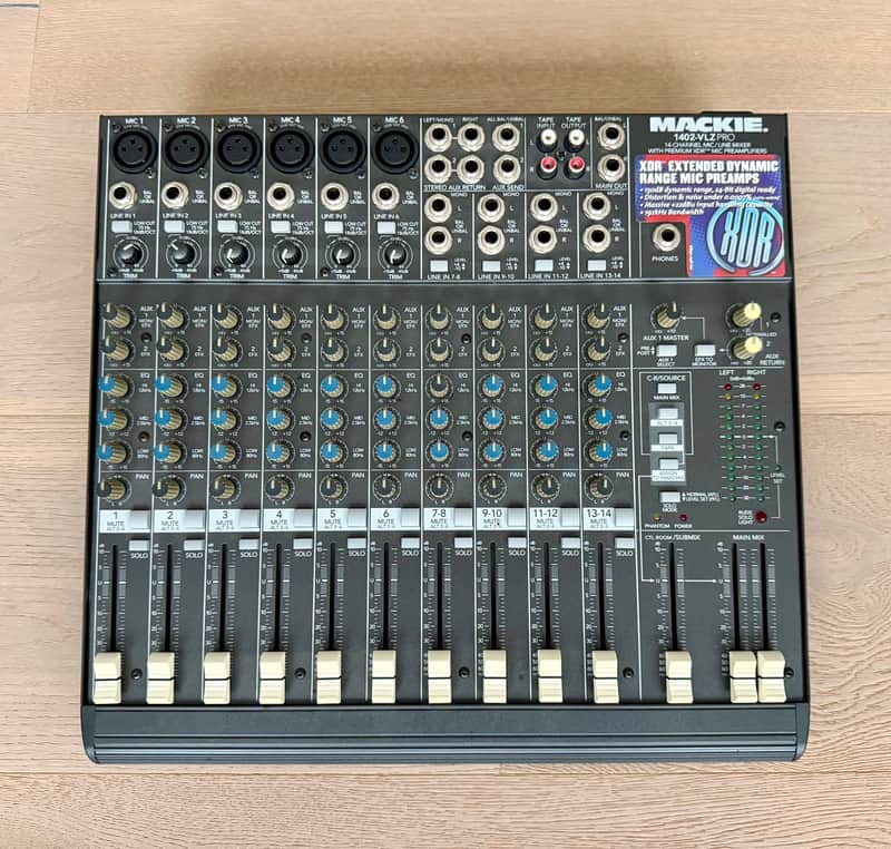 Mackie Micro Series 1402-VLZ Pro 14-Channel Mic / Line Mixer (Original box / Warranty) image 1