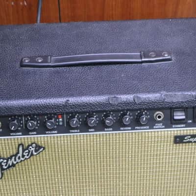 Vintage Fender Super 60 2-Channel 60-Watt 1x12" Guitar Tube Combo Amp image 2