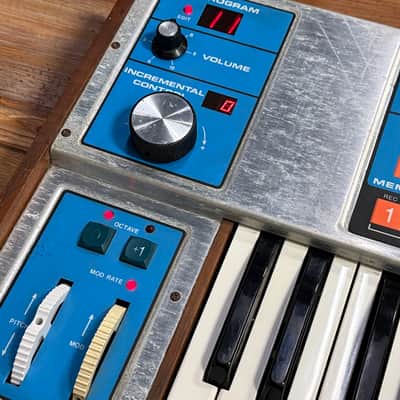 Moog Source Monophonic Analog Synthesizer with Patch Memory 1981 - 1985 - Blue image 6
