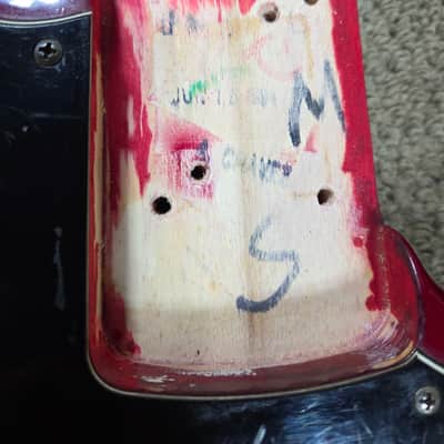 Vintage RARE 1994 Fender Mexico Precision Jazz Cowpoke Active Bass Body Luthier Guitar Parts image 6
