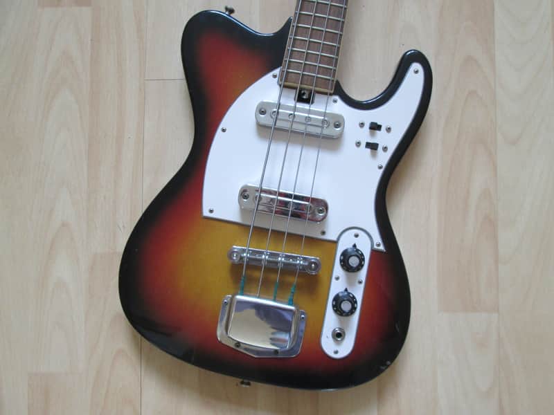 Jedson Telecaster Bass 1969-75 Sunburst image 1