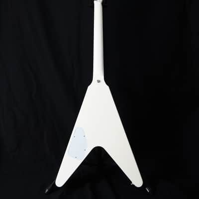 Epiphone Limited Edition Brendon Small "Snow Falcon" Flying V Snow Burst image 5