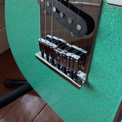 2025 Fender Custom Shop Telecaster W25 Custom Deluxe Limited Edition NOS - Seafoam Green Sparkle image 6