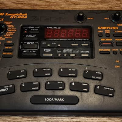 Zoom SampleTrak ST-224 Sampler 1999 - 2004 - Black