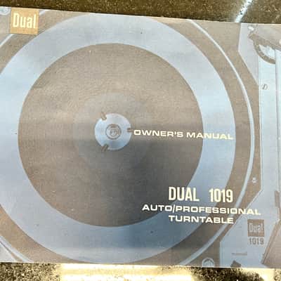 Dual 1019 Fully Automatic Turntable w/ Multi-Play Spindle, Original Box & Instructions; Serviced image 6
