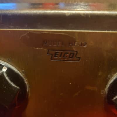 Eico HF-12 1950's - Metalic brown image 4