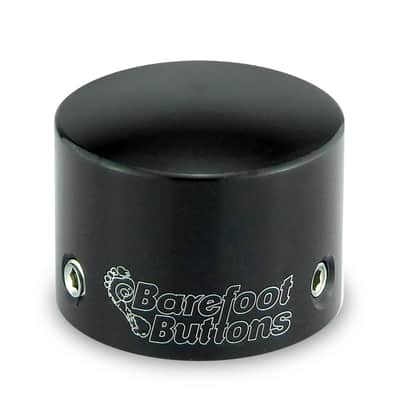 Barefoot Buttons V1 Tallboy Button, Black image 1