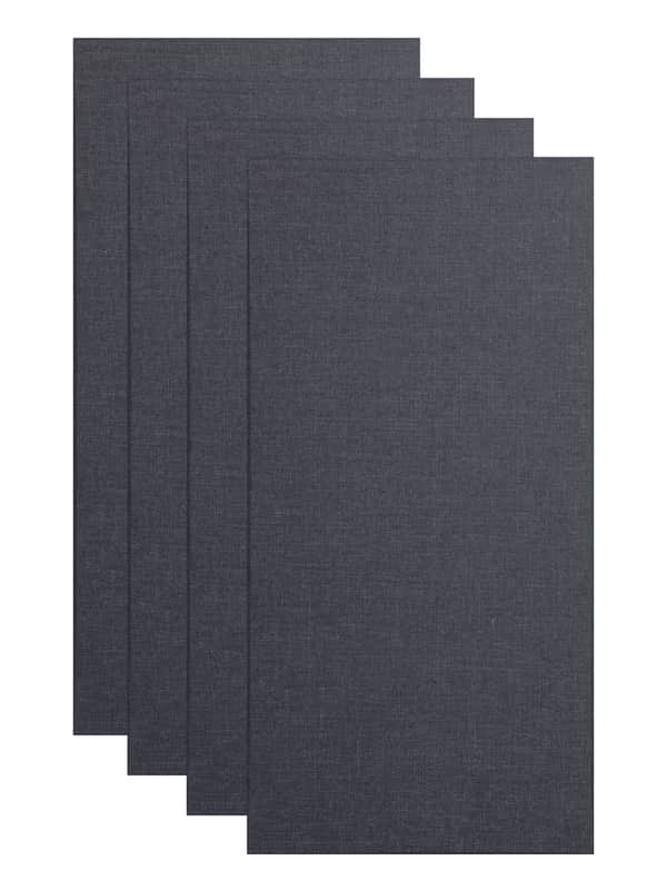 Primacoustic Broadway 3" Broadband Absorber Acoustic Wall Panel 4-pack - Black w/ Square Edge image 1