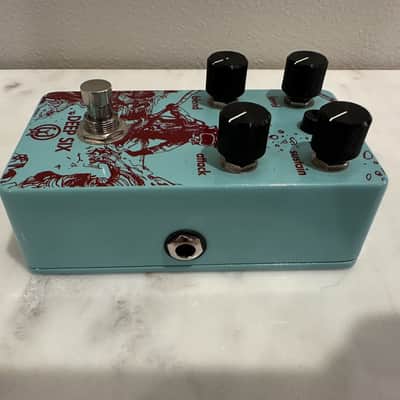 Walrus Audio Deep Six Compressor V1 2012 - 2018 - Blue / Red Diver image 5
