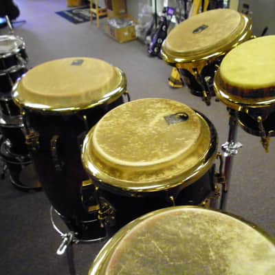 Toca LTD Edition Bongos and Toca Q/C/T Set Red image 4