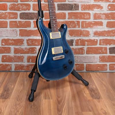 PRS Custom 22 Flame Maple 10 Top Whale Blue 1999 w/OHSC image 3