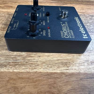 TC Electronic SCF Gold Stereo Chorus + Pitch Modulator & Flanger Reissue 2022 - Present - Black image 3