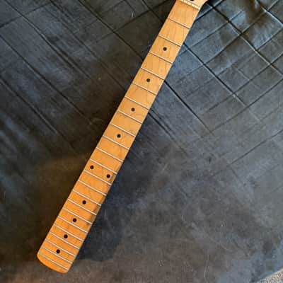 Mighty Mite Stratocaster Neck - Natural Unfinished image 2