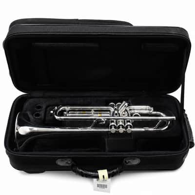 Jupiter JTR1160RSQ Intermediate Bb Trumpet in Silver Plate SN EA15719 image 16