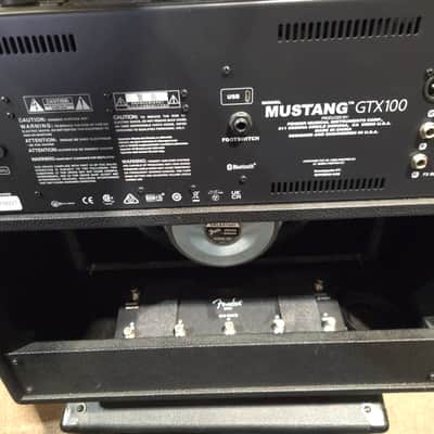 Fender Mustang GTX100 100-Watt 1x12" Digital Modeling Guitar Combo 2020 - Present - Local Pickup Only image 3