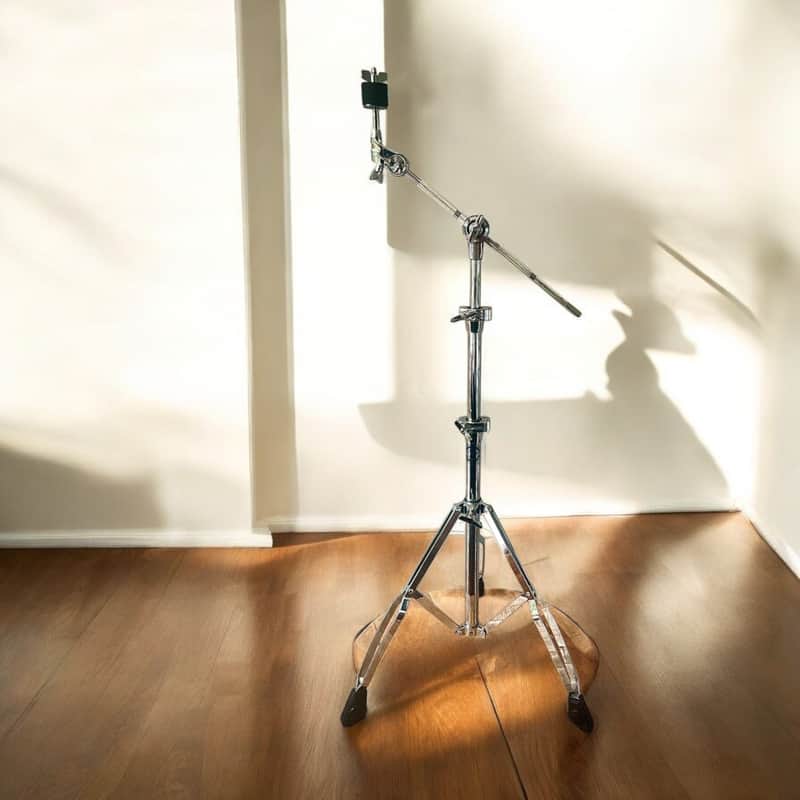 Ludwig LAS36MBS Atlas Standard Double-Braced Boom Cymbal Stand 2010s - Chrome image 1