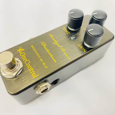 One Control Anodized Brown Distortion | Reverb