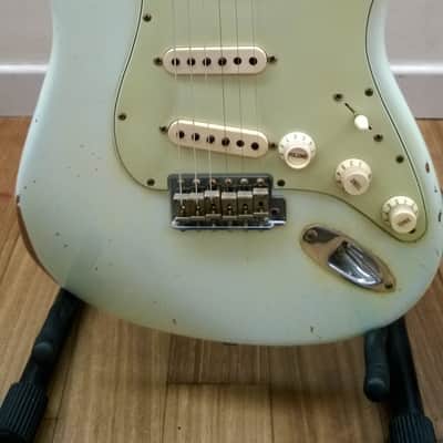 Fender Stratocaster Relic 62 John Cruz Masterbuilt Limited Edition Sonic Blue image 3