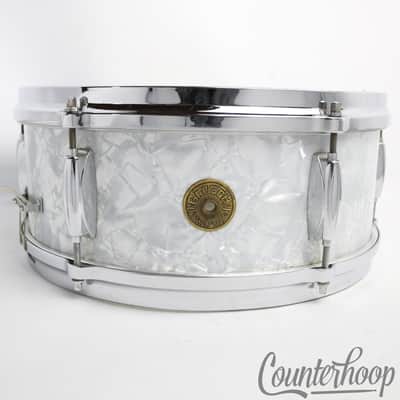 *Gretsch Dixieland WMP 14x5"Snare Drum Round Badge 6ply Jasper Maple Vintage 60s image 1