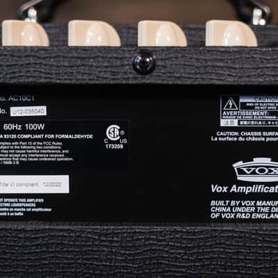 Vox AC10C1 1x10" 10-Watt Tube Combo Amp image 7