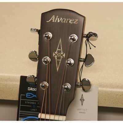Alvarez Folk Body Shadowburst Acoustic Guitar AF60SHB image 4