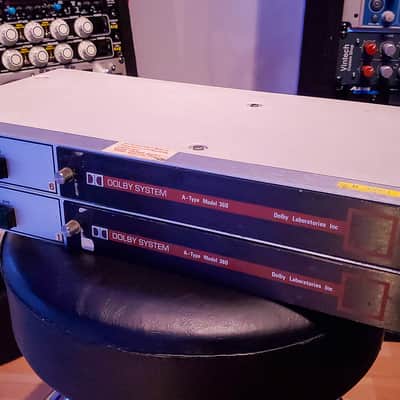 Pair of Dolby A-Type 360, brother of the 361 with Cat 22 card image 11