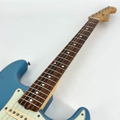 2021 Fender Vintera Road Worn 60’s Stratocaster – Lake Placid Blue image 7