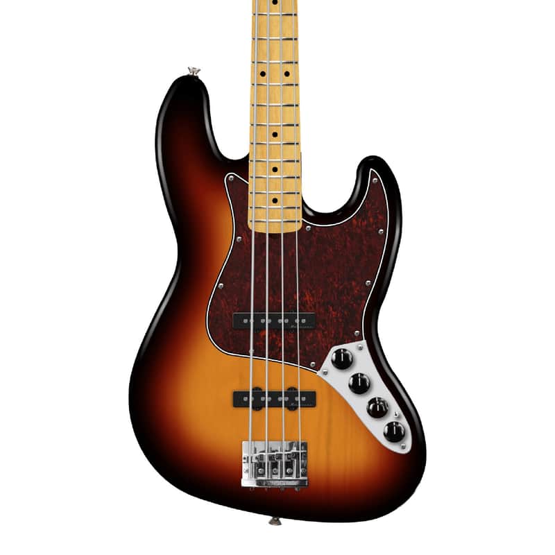 Fender Player II Modified Active Jazz Bass - Maple Fingerboard, 3 Tone Sunburst image 1