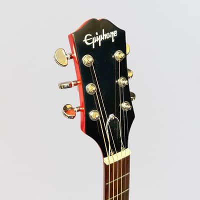 Epiphone Inspired by Gibson J-45 Standard Acoustic-Electric Guitar - Vintage Sunburst image 6