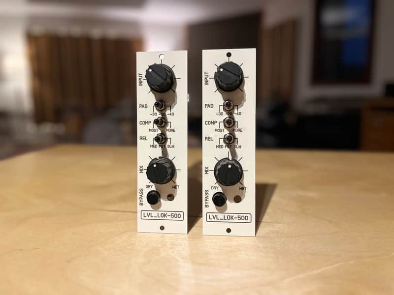 Immagine PAIR Of Custom Shure Level Loc Clones 500 Modules LVL LOK 500 - 1