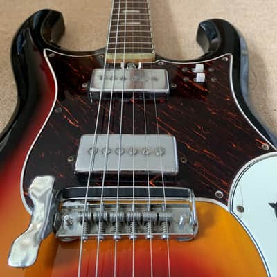 Zenta 1960’s Guitar Japan SUNBURST image 5