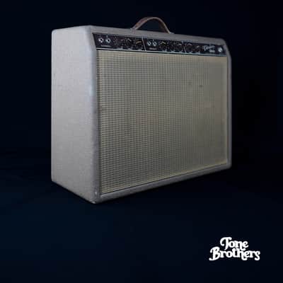 CLEAN! 1962 Fender Vibrolux Brownface image 4