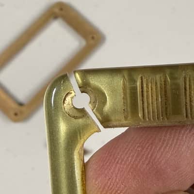 Gretsch Pickup Rings with Screws 1960's (K-319) image 3