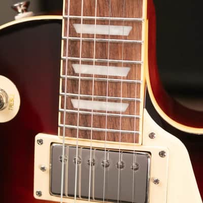 Epiphone Les Paul Standard 50s Figured Electric Guitar - Bourbon Burst with Gig Bag image 9
