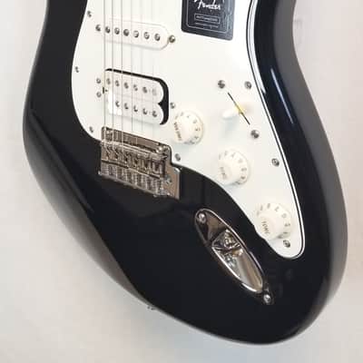 Fender Player Stratocaster HSS Electric Guitar, Pau Ferro Fingerboard, Black image 2