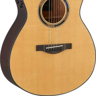 Yamaha TAS1E TransAcoustic Grand Concert Acoustic-Electric Guitar, Solid Spruce Top image 1