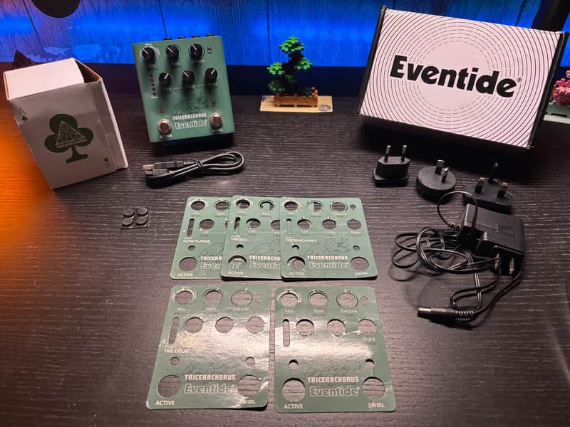 Eventide TriceraChorus Pedal 2021 - Green image 1