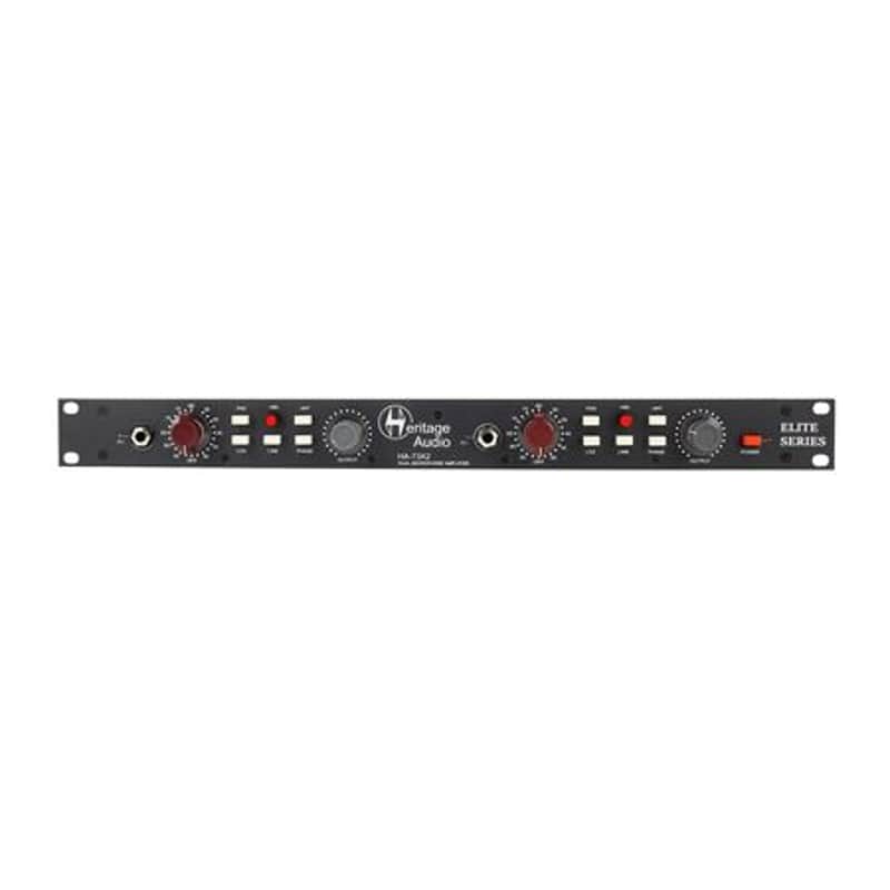 Heritage Audio HA 73X2 Elite Series Dual Microphone Preamplifier image 1