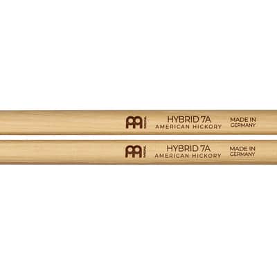 Meinl Hybrid 7A American Hickory Drumstick image 3