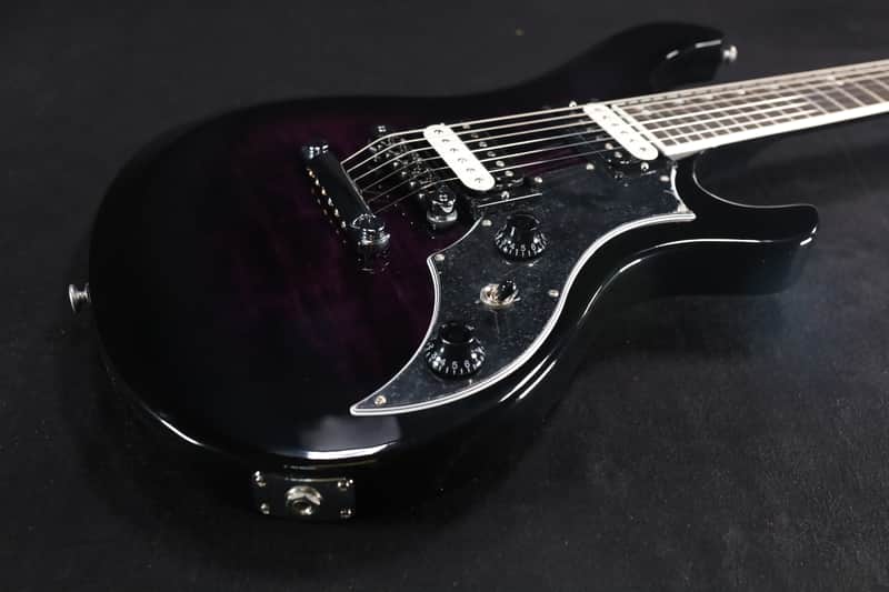 Gibson Victory Figured Top Electric Guitar - Dark Purple Burst 275 image 1