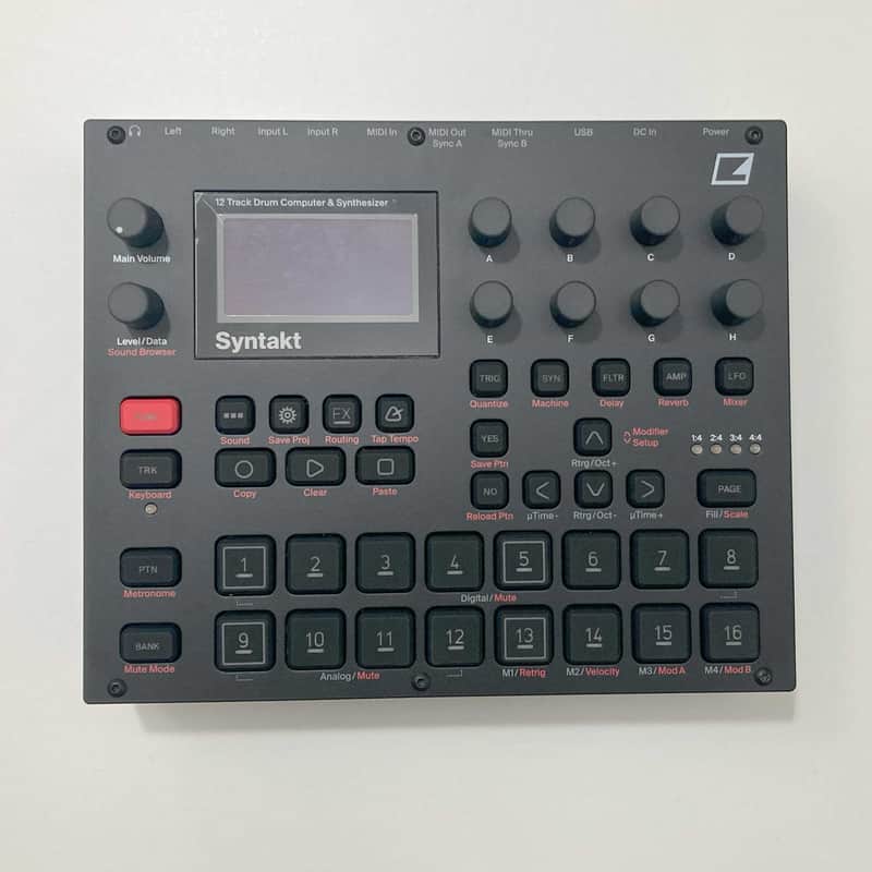 Elektron Syntakt 12 Track Drum Computer & Synthesizer | Reverb Canada