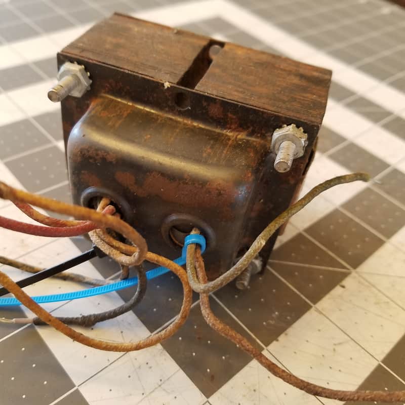 Woodward Schumacher 68P039-2 Transformer 270-0-270 / 5 / 12.6 V Webcor Vintage Power Tested Tube Amp Project 1957 image 1