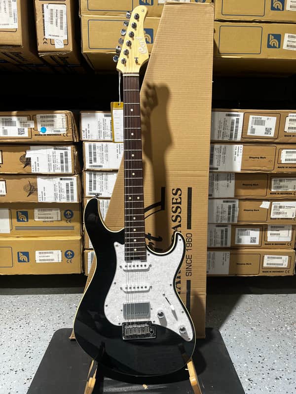 Cort G280 Select Electric Guitar - Trans Black image 1
