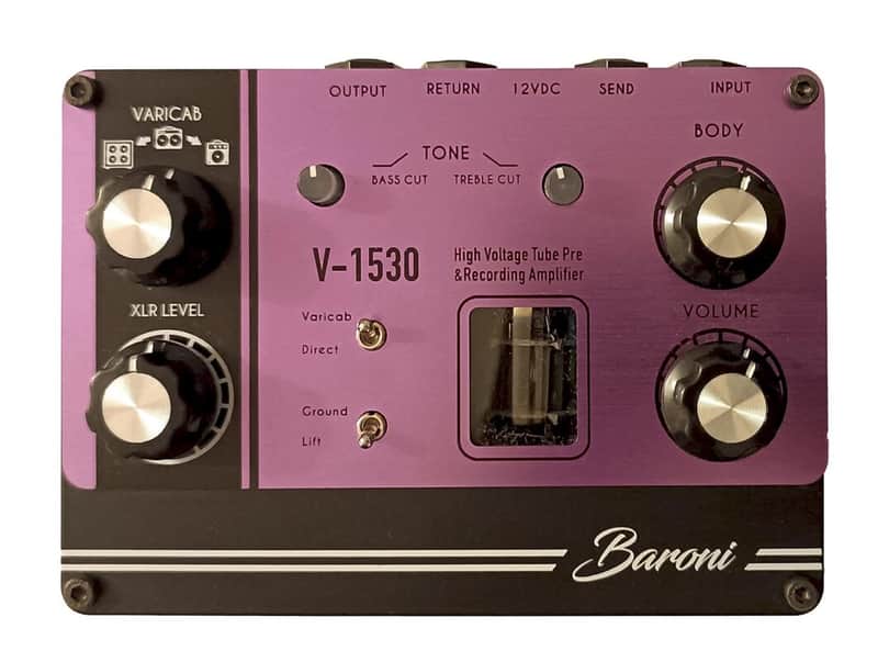 Baroni V-1530 Tube Preamp / D.I. Recording Amp (Vox AC30) image 1