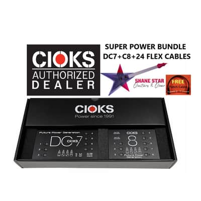 CIOKS SuperPower Bundle WATCHLIST OFFER⚡Pro Pedalboard Power Expansion Supply, Isolated Power+24Cables! image 1