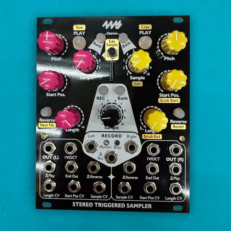 4MS STS Stereo Triggered Sampler - Black image 1