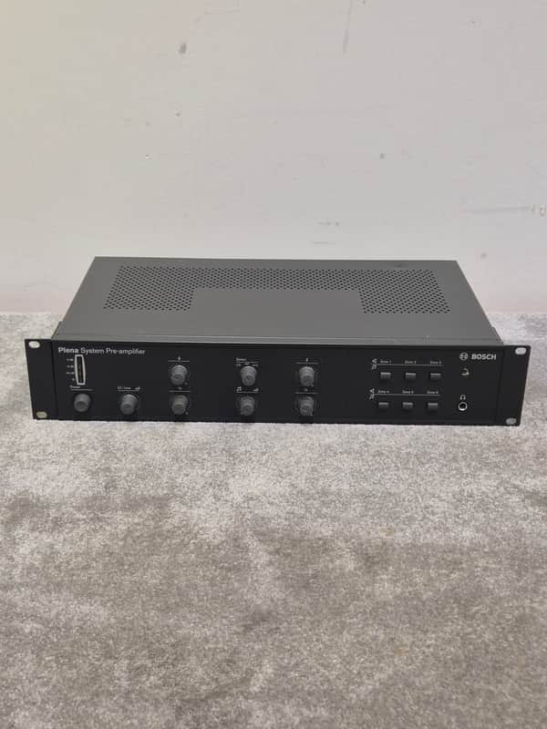 Bosch Plena System Pre-Amplifier - Professional Audio Control, Versatile Inputs - Very Good image 1