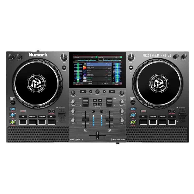 Numark MIXSTREAM PRO GO Battery Powered Standalone Streaming DJ Controller - Open Box Mint image 1